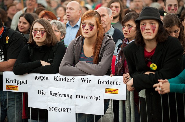Germany: S21 demonstrator Dietrich Wagner